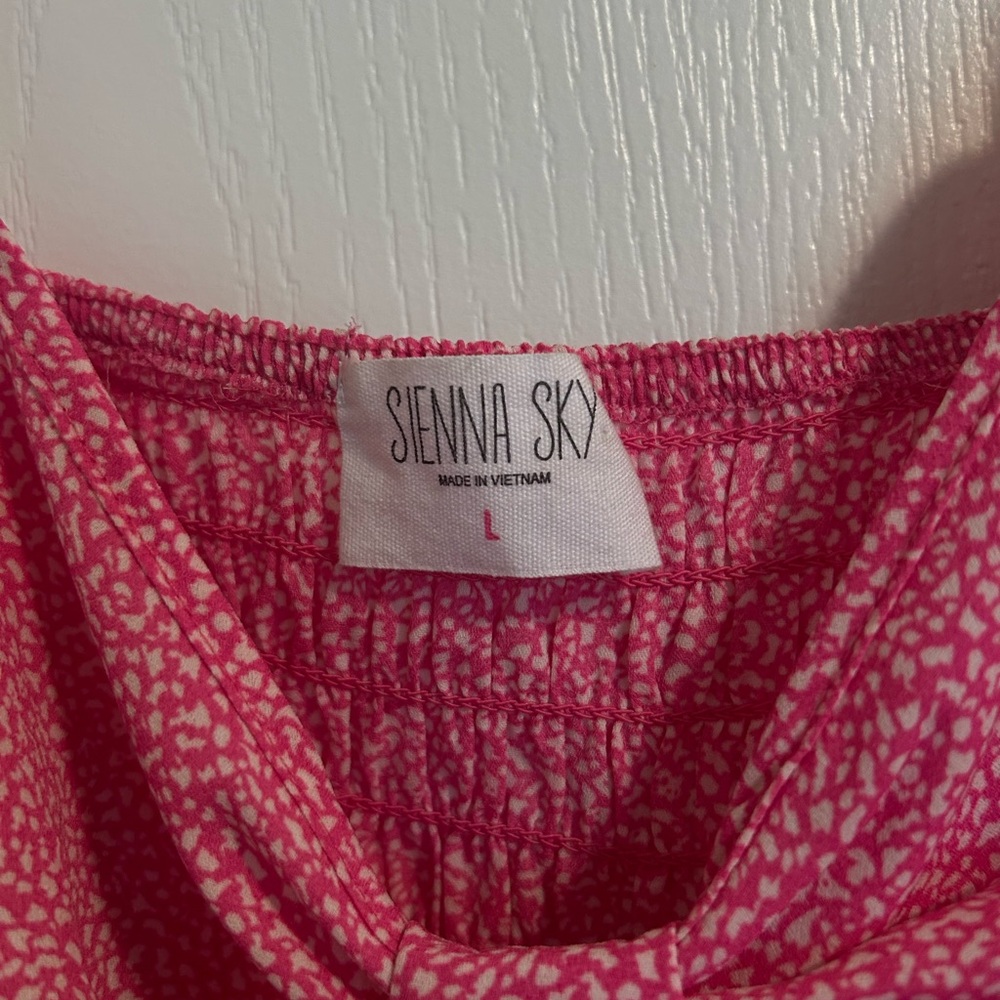 Sienna Sky Pink Patterned Top